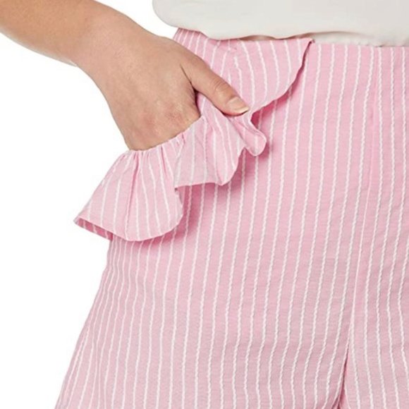 The Fifth Label Parcel Striped Ruffle Shorts - Picture 8 of 8